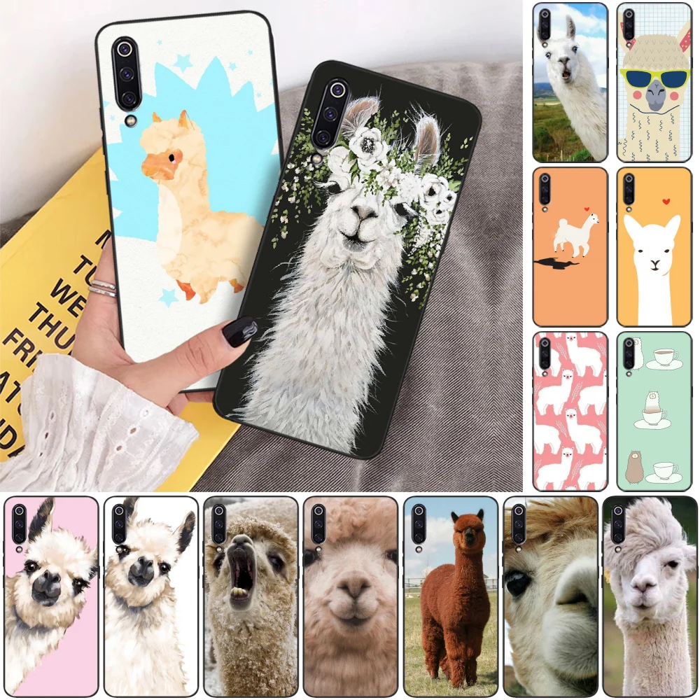 Reayou милый чехол с альпаками для телефона Xiaomi 8 9 se 5X Redmi 6pro 6A 4X 7 5plus note 5 | Мобильные
