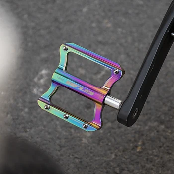 GUB Bike Pedals Rainbow Aluminum Alloy Anti-Slip Bicycle Pedal Sealed Bearing Flat Platform Bike Part for BMX MTB Road Bike
GUB Bike Pedals Rainbow Aluminum Alloy Anti-Slip Bicycle Pedal Sealed Bearing Flat Platform Bike Part for BMX MTB Road Bike