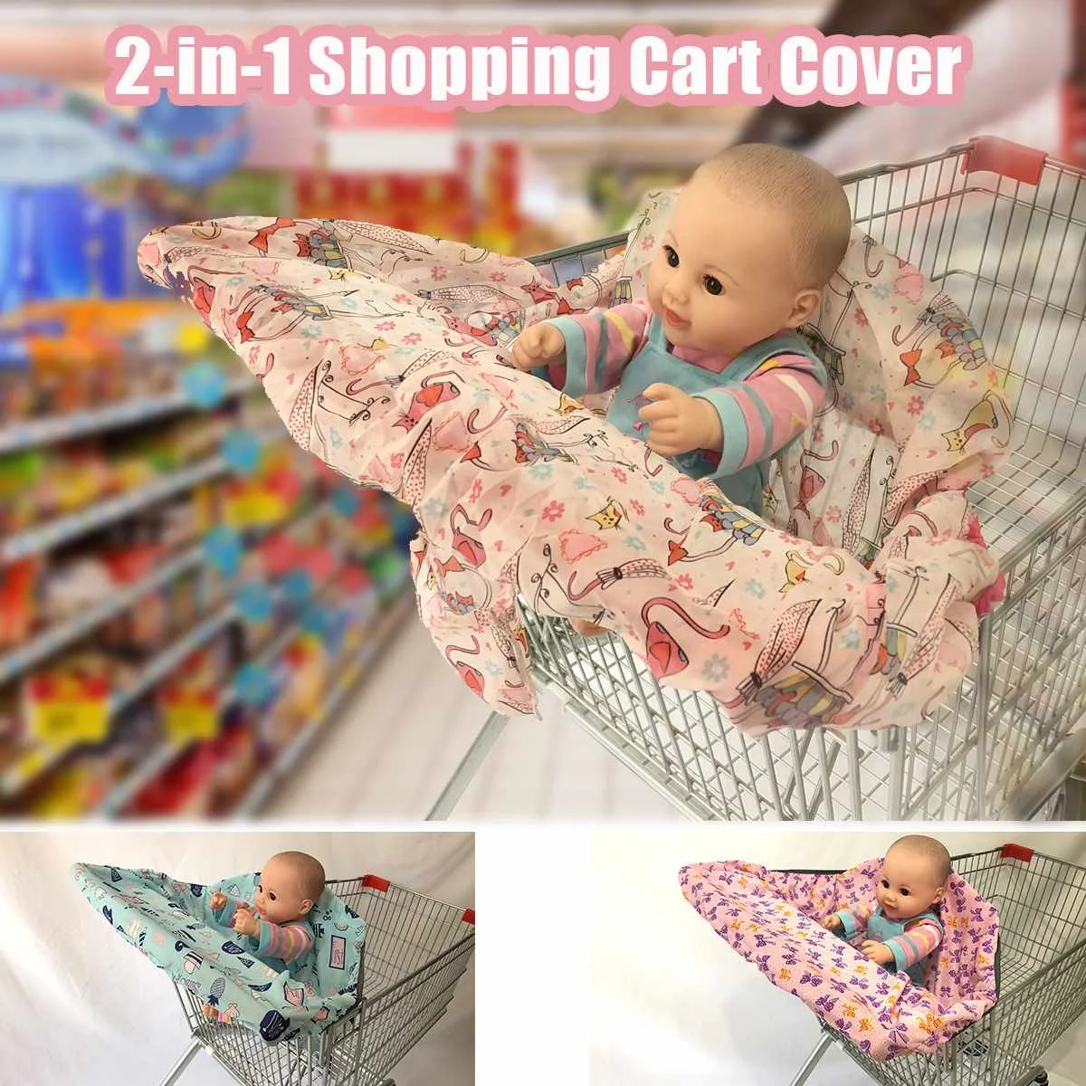Baby Children Folding Shopping Cart Cover Baby Shopping Push Cart Protection Cover Trolley Seat Protection Safety Seats For Kids
Baby Children Folding Shopping Cart Cover Baby Shopping Push Cart Protection Cover Trolley Seat Protection Safety Seats For Kids