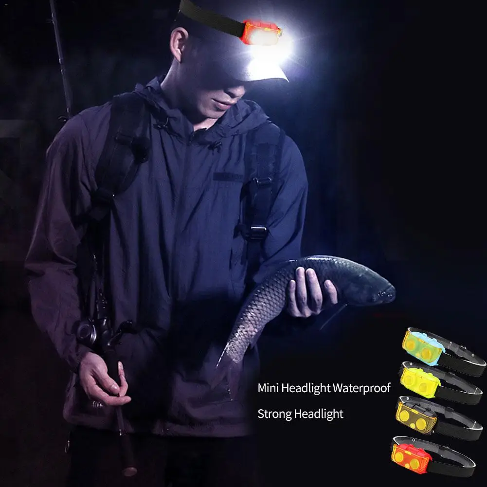 Outdoor Camping Portable Mini COB LED Headlamp Waterproof Fishing Headlight Flashlight 3 Mode Searching Light Night Riding Lamp
Outdoor Camping Portable Mini COB LED Headlamp Waterproof Fishing Headlight Flashlight 3 Mode Searching Light Night Riding Lamp