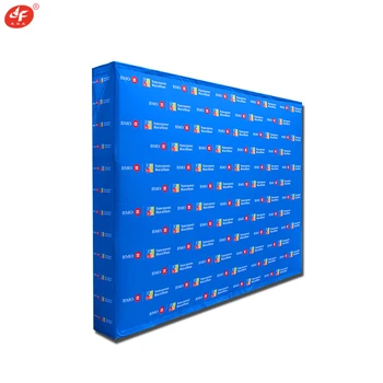 8ft 10ft Custom Printing Pop Up Stand Aluminum Alloy Frame With 260gsm Fabric Cloth
8ft 10ft Custom Printing Pop Up Stand Aluminum Alloy Frame With 260gsm Fabric Cloth