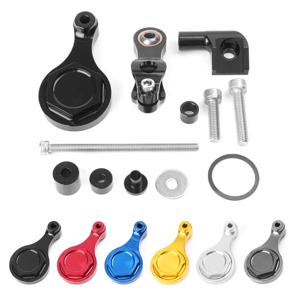 Motorcycle CNC Steering Damper Stabilizer Bracket Mounting Holder Set For Yamaha YZF R1 R6 2006-2015 YZF-R1 YZF-R6
Motorcycle CNC Steering Damper Stabilizer Bracket Mounting Holder Set For Yamaha YZF R1 R6 2006-2015 YZF-R1 YZF-R6