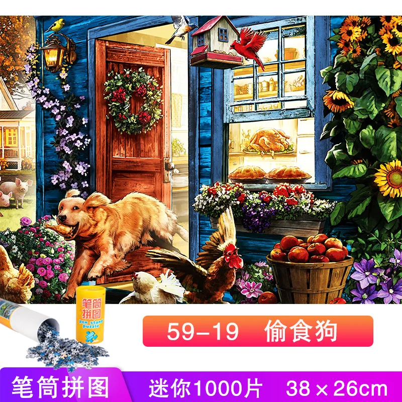 Jigsaw Puzzle 1000 Pieces Children Adults Learning Education Brain Teaser Assemble Toy Educational Toys Puzzles for Kids
Jigsaw Puzzle 1000 Pieces Children Adults Learning Education Brain Teaser Assemble Toy Educational Toys Puzzles for Kids