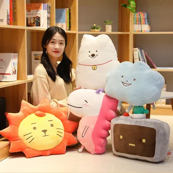1PC cute cartoon dog sun cloud plush toy pillow sofa cushion stool cushion soft and comfortable non-deformable sleeping pillow
1PC cute cartoon dog sun cloud plush toy pillow sofa cushion stool cushion soft and comfortable non-deformable sleeping pillow