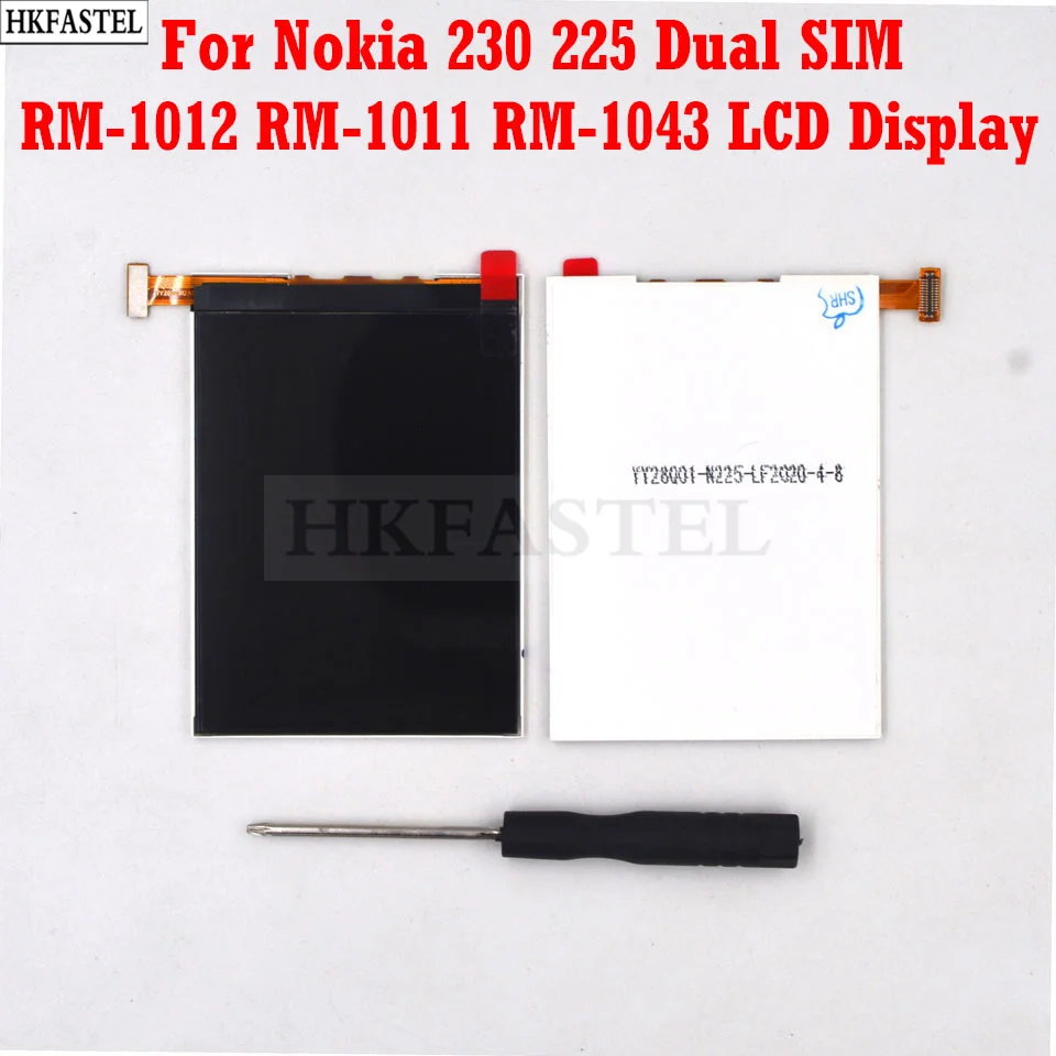 Высокое качество 225 230 ЖК дисплей Экран для Nokia Dual SIM RM 1012 1011 1043 Дисплей планшета