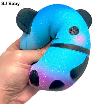

Squeeze Toys Cute PU Decompression Squishy Panda for Stress Relief Slow Rebound Toys Squeezing Adorable for Adult Children Gift