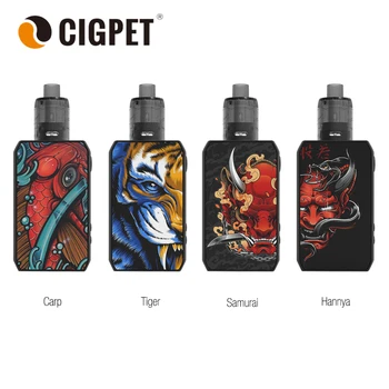 Original CIGPET Capo Kit with 3ml Mystique Mesh Black Tank & 0.91 Inch OLED Screen & 126W Max Power E-cig Vape kit vs Vinci Mod
Original CIGPET Capo Kit with 3ml Mystique Mesh Black Tank & 0.91 Inch OLED Screen & 126W Max Power E-cig Vape kit vs Vinci Mod
