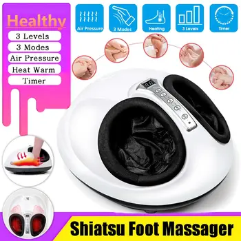 110-220V Electric Foot Massager Machine With Deep Vibration Massage Heated Rolling Kneading Air Compression
110-220V Electric Foot Massager Machine With Deep Vibration Massage Heated Rolling Kneading Air Compression