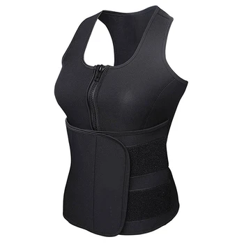 Women Sweat Vest Waist Trainer for Women Weight Loss Neoprene Sauna Slimming Vest with Adjustable Waist Trimmer Belt
Women Sweat Vest Waist Trainer for Women Weight Loss Neoprene Sauna Slimming Vest with Adjustable Waist Trimmer Belt