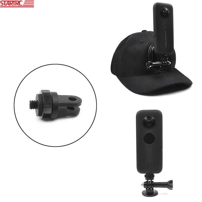 STARTRC insta360 ONX / ONE X Aluminum 1/4 inch Adapter mount holder For Insta360 ONE / ONE X / Ricoh Sport Camera Accessories
STARTRC insta360 ONX / ONE X Aluminum 1/4 inch Adapter mount holder For Insta360 ONE / ONE X / Ricoh Sport Camera Accessories