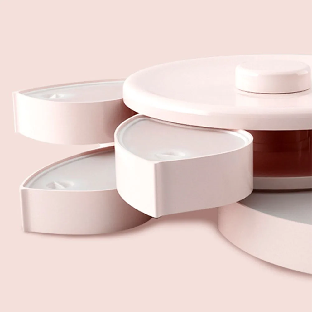 Rotating Tray Wedding Candy Box Serving Table Decor Nuts Party Double Layer Food Storage Petal Shape Drawer Organizer Exquisite
Rotating Tray Wedding Candy Box Serving Table Decor Nuts Party Double Layer Food Storage Petal Shape Drawer Organizer Exquisite