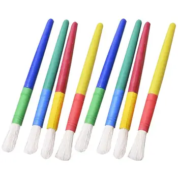 8pcs Bristle Oil Painting Brushes Set Color Paint Tool Plastic Handle Brushes Drawing Accessory for Students Teachers Artists
8pcs Bristle Oil Painting Brushes Set Color Paint Tool Plastic Handle Brushes Drawing Accessory for Students Teachers Artists