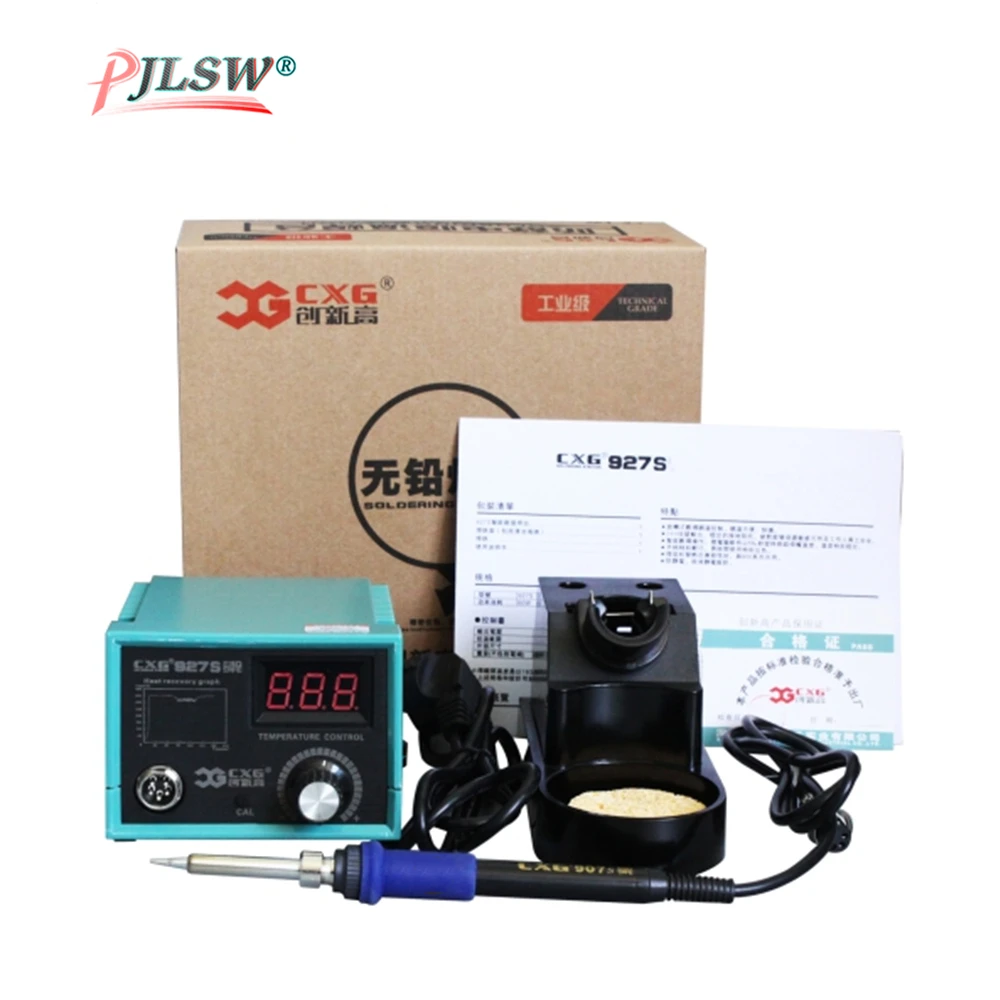 Double Digital Display Electric Soldering Irons +Hot Air Gun Better SMD Rework Station Upgraded
Double Digital Display Electric Soldering Irons +Hot Air Gun Better SMD Rework Station Upgraded