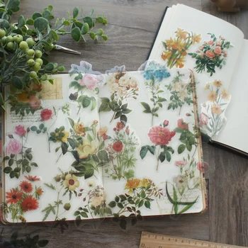 38pcs Natural Pink Yellow Blue Peony Rose Style Transparent Sticker Scrapbooking DIY Gift Packing Label Gift Decoration Tag
38pcs Natural Pink Yellow Blue Peony Rose Style Transparent Sticker Scrapbooking DIY Gift Packing Label Gift Decoration Tag