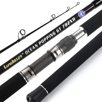 JAPAN MADE FULL FUJI GUIDES 2.54M 852XH GT POPPING ROD BOAT ROD CARBON OCEAN POWER SPIN ROD 28KGS
JAPAN MADE FULL FUJI GUIDES 2.54M 852XH GT POPPING ROD BOAT ROD CARBON OCEAN POWER SPIN ROD 28KGS