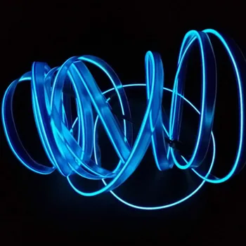 Neon Strip Tape Blue 5000 hours EL Cold Light Wire&Adapter 5 Meter 12V Interior Decor Fluorescent Practical Useful
Neon Strip Tape Blue 5000 hours EL Cold Light Wire&Adapter 5 Meter 12V Interior Decor Fluorescent Practical Useful