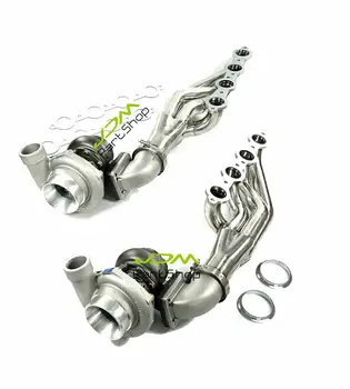 For Small Block V8 LSX LS1 LS2 LS3 LS6 4.8 5.3 5.7 6.0 6.2 Exhaust Header+T66 Com A/R 0.70 A/R0.68 oil Turbo+Elbow Kit
For Small Block V8 LSX LS1 LS2 LS3 LS6 4.8 5.3 5.7 6.0 6.2 Exhaust Header+T66 Com A/R 0.70 A/R0.68 oil Turbo+Elbow Kit