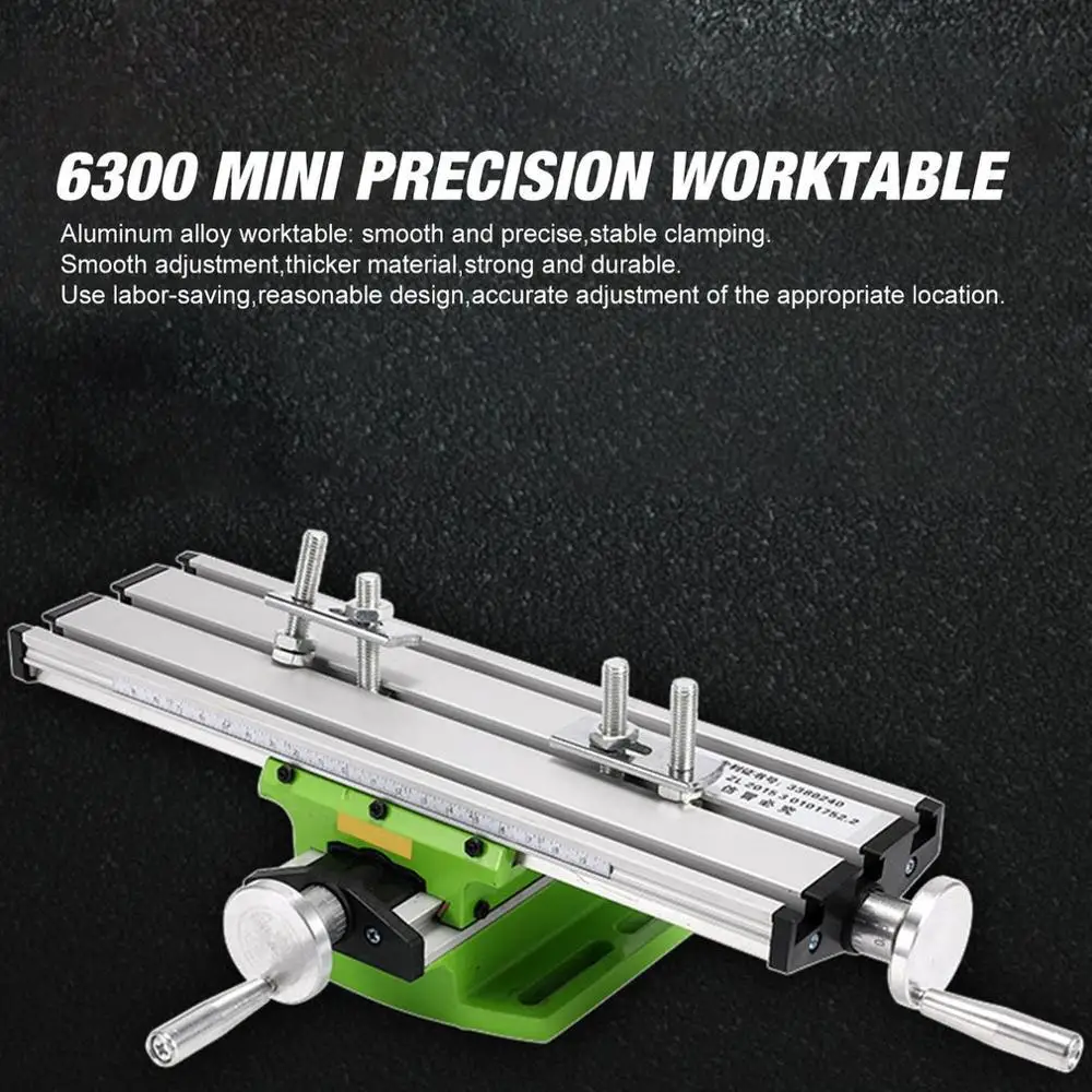 6300 Mini Precision Multifunction Worktable Bench Vise Fixture Drill Milling Machine X And Y-axis Adjustment Coordinate Table
6300 Mini Precision Multifunction Worktable Bench Vise Fixture Drill Milling Machine X And Y-axis Adjustment Coordinate Table