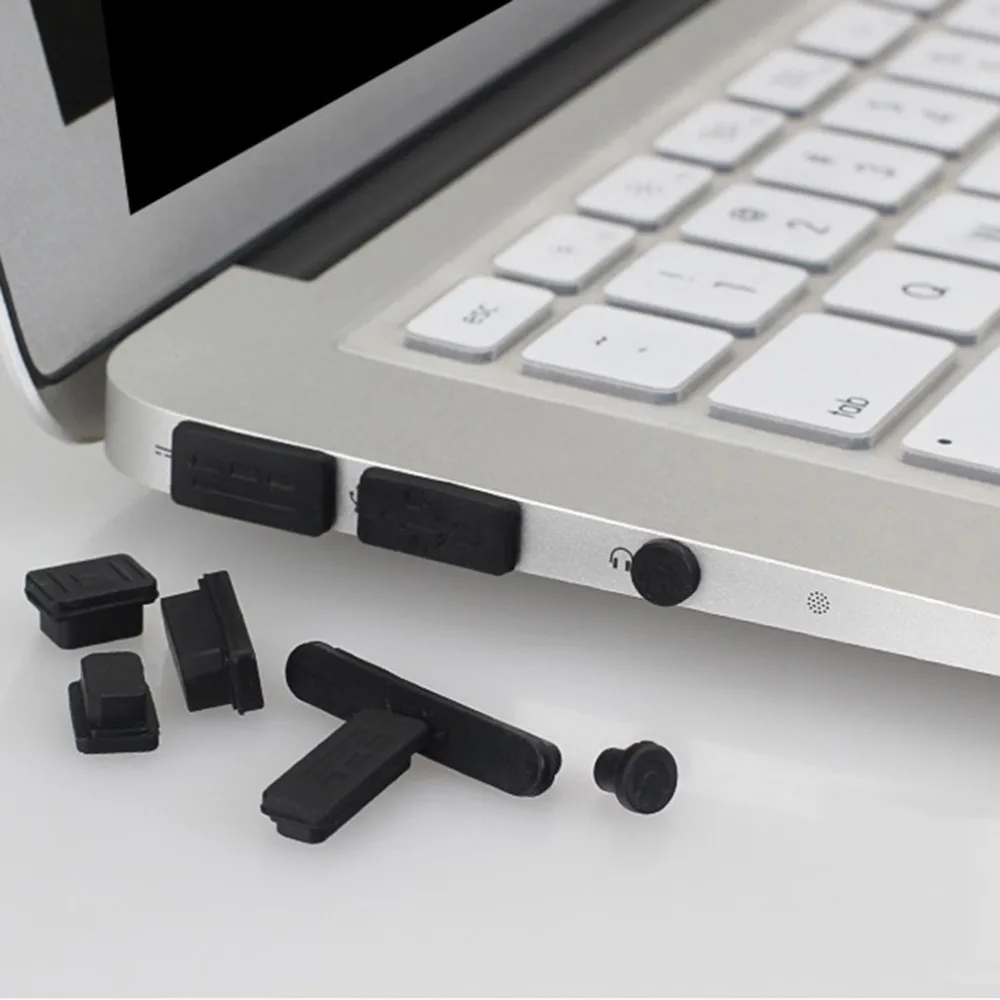 12pcs/set Professional Silicone Anti-Dust Plug Cover Stopper Laptop Dustproof USB Dust Plug Cover Set Suitable For Macbook
12pcs/set Professional Silicone Anti-Dust Plug Cover Stopper Laptop Dustproof USB Dust Plug Cover Set Suitable For Macbook