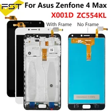 Écran tactile LCD de remplacement, 5.5 pouces, pour Asus Zenfone 4 Max ZC554KL X001D, Original=