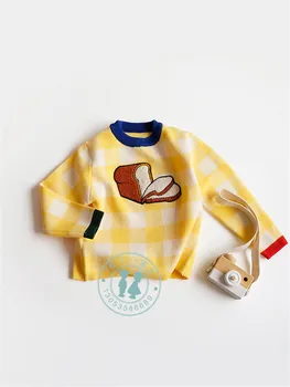 2 3 4 5 6 Years Toddler Kids Sweaters Fashion Korean Plaid Knit Sweater For Boys Baby Girls Pullover Children Jacket New Arrival 
2 3 4 5 6 Years Toddler Kids Sweaters Fashion Korean Plaid Knit Sweater For Boys Baby Girls Pullover Children Jacket New Arrival