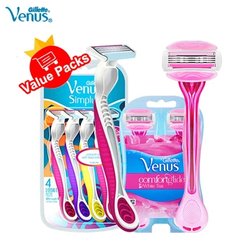Original Gillette Venus Comfort Simply Women Razor 3 Layers Blade Value Pack Portable Lady Body Shaving Female Hair Removal
Original Gillette Venus Comfort Simply Women Razor 3 Layers Blade Value Pack Portable Lady Body Shaving Female Hair Removal