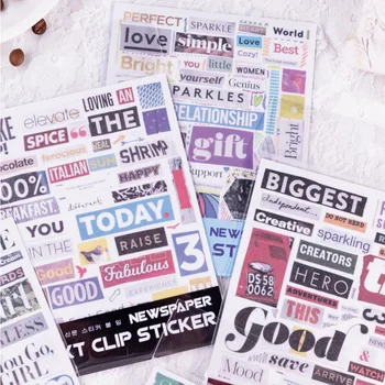 1pc Paper Bullet Journal Sticker Aesthetic Creative Scrapbooking Handmade DIY Decorative Planner Kawaii Stickers for Diary
1pc Paper Bullet Journal Sticker Aesthetic Creative Scrapbooking Handmade DIY Decorative Planner Kawaii Stickers for Diary