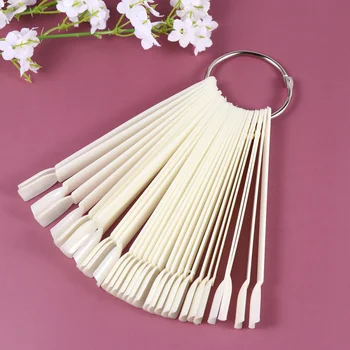 3 Bags of False Nail Tips Display Board Fan Shaped Nail Polish Color Card Manicure Tool (Black)
3 Bags of False Nail Tips Display Board Fan Shaped Nail Polish Color Card Manicure Tool (Black)