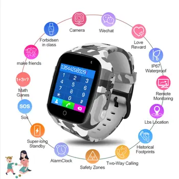 LEC2 Children's Smart Watch Multi-function GPS + WIFI Positioning Waterproof SOS Children's Phone Watch Smart Watch Girl Boy
LEC2 Children's Smart Watch Multi-function GPS + WIFI Positioning Waterproof SOS Children's Phone Watch Smart Watch Girl Boy