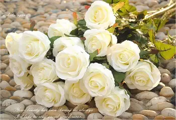 New Styles Artificial Rose Silk Craft Flowers Real Touch For Wedding Christmas Room Decoration 10 Color Cheap Sale
New Styles Artificial Rose Silk Craft Flowers Real Touch For Wedding Christmas Room Decoration 10 Color Cheap Sale