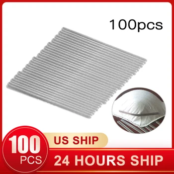 100 Pcs Nose Bridge Strips Adjustable Elastic Nose Bridge Clips For Masks DIY Manufacturing Aluminum Mask Bands Face Mask Rope
100 Pcs Nose Bridge Strips Adjustable Elastic Nose Bridge Clips For Masks DIY Manufacturing Aluminum Mask Bands Face Mask Rope