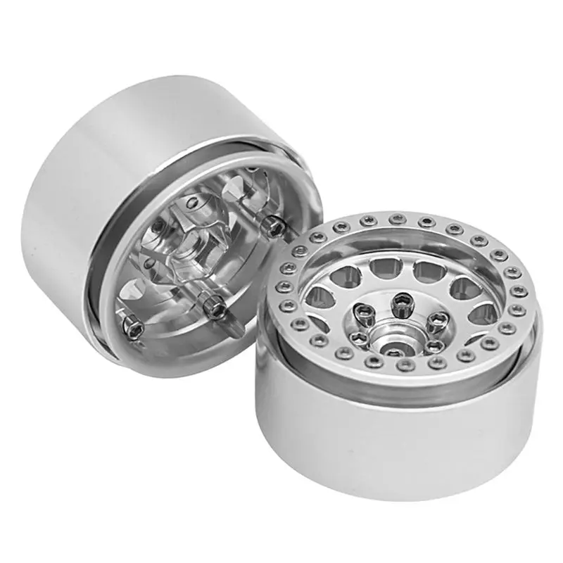 4Pcs Aluminum Alloy 1.9inch Beadlock Wheels Rims for 1/10 RC Crawler Axial SCX10 SCX10 II 90046 TRX4 D90 95AE
4Pcs Aluminum Alloy 1.9inch Beadlock Wheels Rims for 1/10 RC Crawler Axial SCX10 SCX10 II 90046 TRX4 D90 95AE
