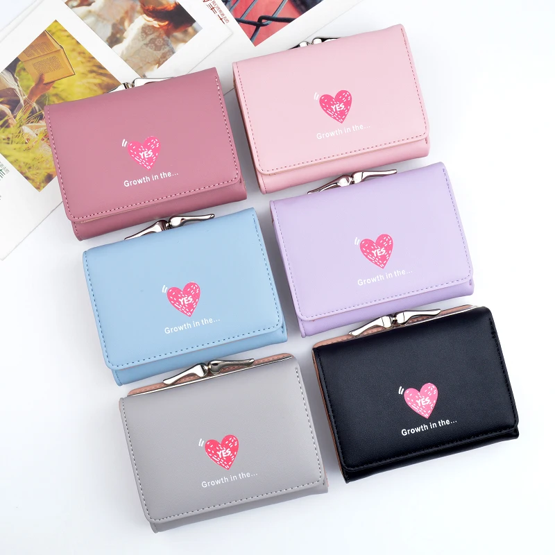 Women's Small Wallet Women's Short Leather Korean Simple Three Fold New Mini Student Coin Purse
Women's Small Wallet Women's Short Leather Korean Simple Three Fold New Mini Student Coin Purse