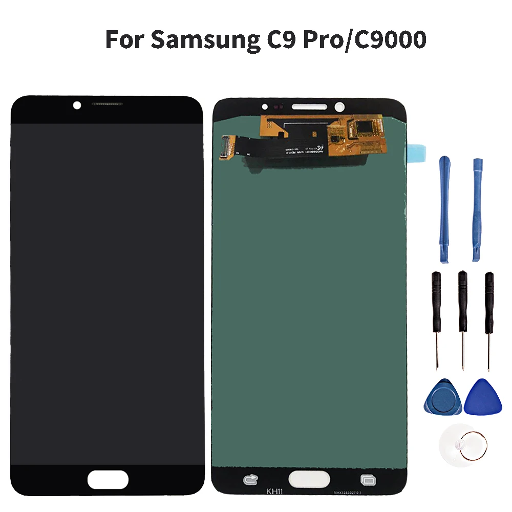 original Super Amoled LCD For Samsung C9 Pro C9000 LCD Screen Touch Screen Digitizer Display Assembly Replacement
original Super Amoled LCD For Samsung C9 Pro C9000 LCD Screen Touch Screen Digitizer Display Assembly Replacement