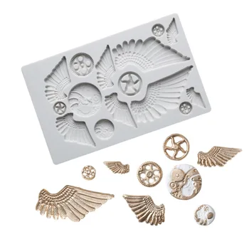 Wing Silicone mold fondant mold cake decorating tools chocolate gumpaste soap candle baking mold
Wing Silicone mold fondant mold cake decorating tools chocolate gumpaste soap candle baking mold