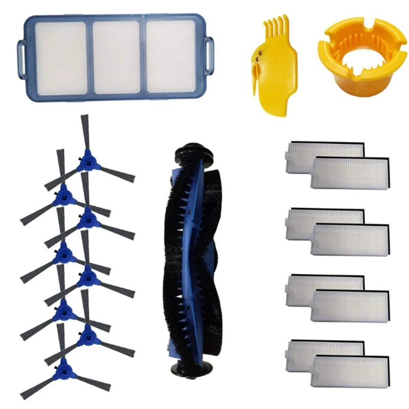 Replacement Parts Rolling Brush Filters Side Brushes Compatible for Eufy Robovac 11S, Robovac 30 Robotic Vacuum Cleaner Accessor
Replacement Parts Rolling Brush Filters Side Brushes Compatible for Eufy Robovac 11S, Robovac 30 Robotic Vacuum Cleaner Accessor