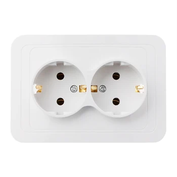 New Expansion Convenient Conversion German Plug Eu Standard Home Socket 1 To 2 Way 16A 250V Outlet Power Adapter
New Expansion Convenient Conversion German Plug Eu Standard Home Socket 1 To 2 Way 16A 250V Outlet Power Adapter