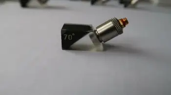 5MHz/0.25inch TWB SCREW-IN WEDGE TYPE ANGLE BEAM COMPOSITE MATERIAL CRYSTAL probe/Tru-Sonic Transducer + 70 Degree wedge
5MHz/0.25inch TWB SCREW-IN WEDGE TYPE ANGLE BEAM COMPOSITE MATERIAL CRYSTAL probe/Tru-Sonic Transducer + 70 Degree wedge