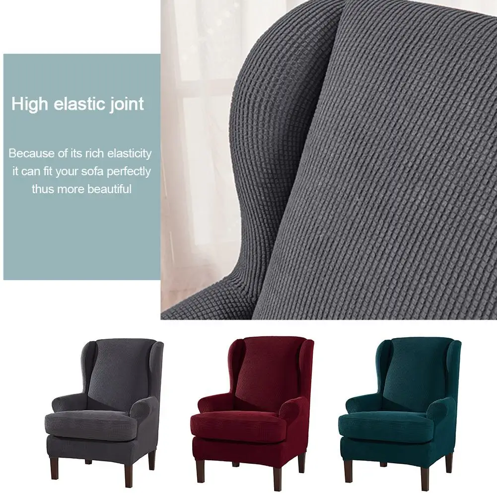 Sloping Arm King Back Chair Cover Elastic Armchair Wingback Wing Sofa Back Chair Cover Stretch Protector SlipCover Protector
Sloping Arm King Back Chair Cover Elastic Armchair Wingback Wing Sofa Back Chair Cover Stretch Protector SlipCover Protector