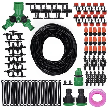 1 Set Of Garden Automatic Pouring Drip Irrigation System 40M Drip Irrigation System Kit Timer Micro Sprinkler Garden Watering
1 Set Of Garden Automatic Pouring Drip Irrigation System 40M Drip Irrigation System Kit Timer Micro Sprinkler Garden Watering