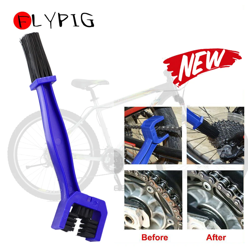 Фото Plastic Cycling Motorcycle Bicycle Chain Clean Brush Gear Grunge Cleaner Outdoor Tool D5 | Автомобили и мотоциклы