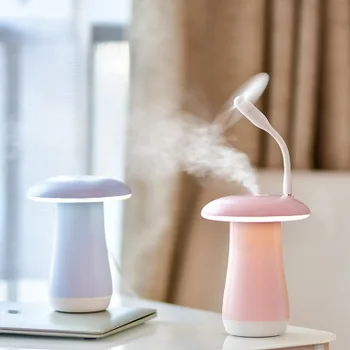 Mushroom Electric Humidifier Mini Night Light Air Humidifier Air Purification Humidifier Diffuser with USB fan for Home
Mushroom Electric Humidifier Mini Night Light Air Humidifier Air Purification Humidifier Diffuser with USB fan for Home