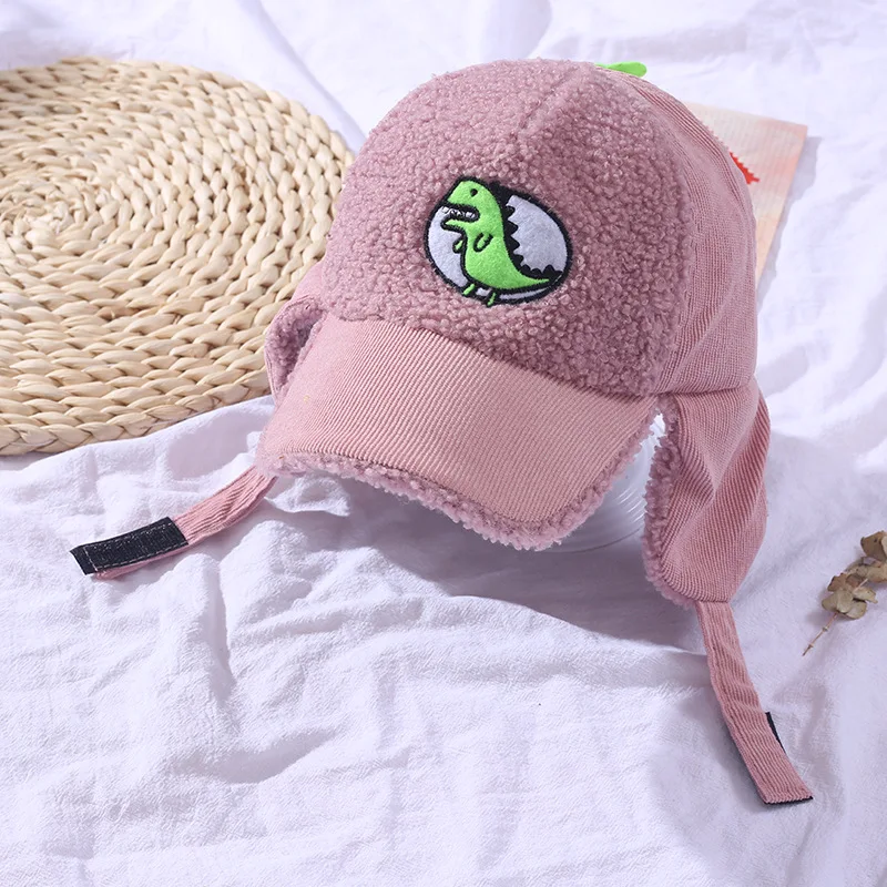 Autumn And Winter Children Earmuff Baseball Cap Super Meng Cartoon Dinosaur Corduroy Men And Women Baby Brim Hat South Korea Fas
Autumn And Winter Children Earmuff Baseball Cap Super Meng Cartoon Dinosaur Corduroy Men And Women Baby Brim Hat South Korea Fas