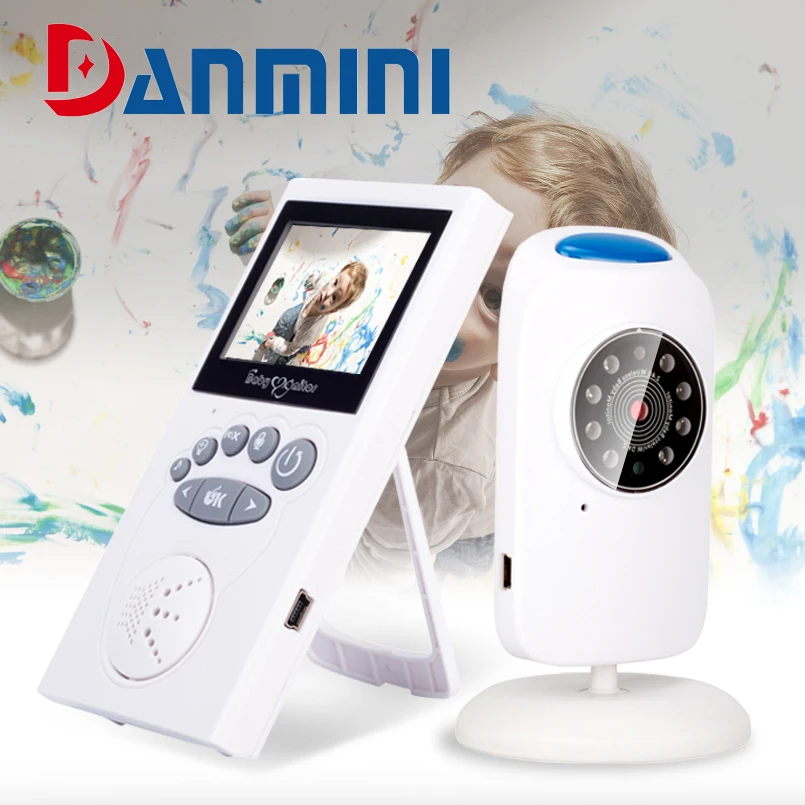DANMINI Digital Wireless Baby Monitor Night Vision Temperature Monitoring Music Two-Way Audio Security GB101 2.4 Inch Lcd Camera
DANMINI Digital Wireless Baby Monitor Night Vision Temperature Monitoring Music Two-Way Audio Security GB101 2.4 Inch Lcd Camera