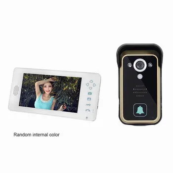 7 inch Wireless Doorbell Video Door Phone Intercom System HD Digital Camera Night Vision Home Security Monitor for Building
7 inch Wireless Doorbell Video Door Phone Intercom System HD Digital Camera Night Vision Home Security Monitor for Building