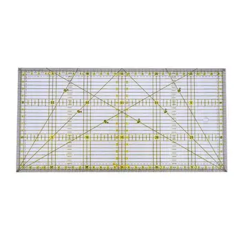 1PC Clear Quilt Patchwork Ruler Acrylic Sewing Rulers for Clothing Craft Tools Household Sewing Accessories
1PC Clear Quilt Patchwork Ruler Acrylic Sewing Rulers for Clothing Craft Tools Household Sewing Accessories