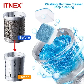 1/5/10/24PCS Tab Washing Machine Cleaner Washer Cleaning Detergent Effervescent Tablet Washer Cleaner Home Deep Cleaning tool
1/5/10/24PCS Tab Washing Machine Cleaner Washer Cleaning Detergent Effervescent Tablet Washer Cleaner Home Deep Cleaning tool