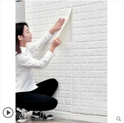 Wallpaper Self-adhesive 3D Three-dimensional Wall Sticker Decorative Background Wall Wallpaper Foam Brick Waterproof Sticker
Wallpaper Self-adhesive 3D Three-dimensional Wall Sticker Decorative Background Wall Wallpaper Foam Brick Waterproof Sticker