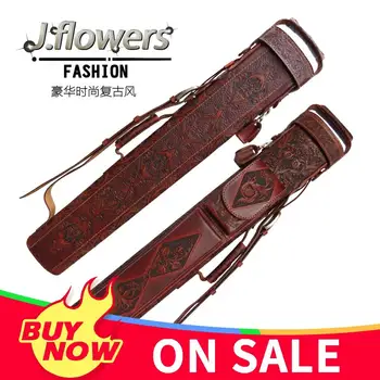 JF6-AB002 Billiard Case 6 Holes 2B4S Genuine Leather Case Top Handmade 90*13*10cm Oval Embroidery Bag Billiard Accessories
JF6-AB002 Billiard Case 6 Holes 2B4S Genuine Leather Case Top Handmade 90*13*10cm Oval Embroidery Bag Billiard Accessories