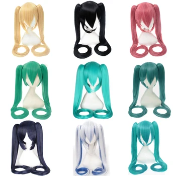Japanese Hatsune Miku Cosplay Costume Girls Stage Performance Singer Senbon Zakura Cosplay Wig Ponytail Synthetic Hair 9 Colors
Japanese Hatsune Miku Cosplay Costume Girls Stage Performance Singer Senbon Zakura Cosplay Wig Ponytail Synthetic Hair 9 Colors